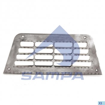 1 249 р. Накладка подножки DAF 95XF верхняя SAMPA SAMPA 18500012  с доставкой в г. Пермь. Увеличить фотографию 1
