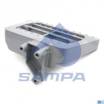 1 349 р. Подножка DAF CF,LF55,65,75,85 левая SAMPA SAMPA 18500123  с доставкой в г. Пермь. Увеличить фотографию 1