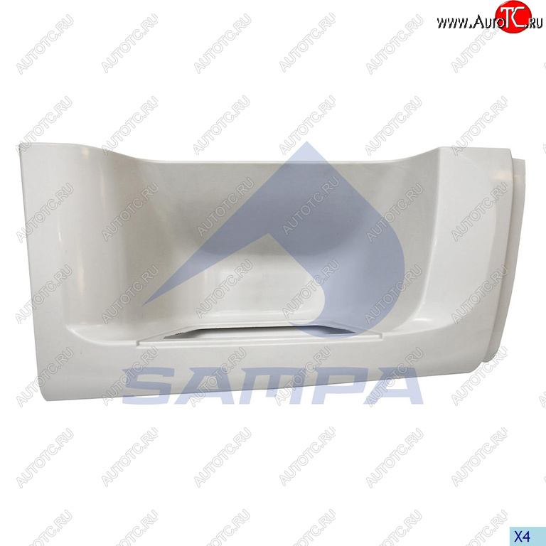 1 699 р. Подножка DAF XF105 правая SAMPA SAMPA 18500134  с доставкой в г. Пермь