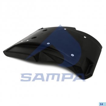 3 759 р. Крыло DAF переднее левое задняя часть SAMPA SAMPA 18500150  с доставкой в г. Пермь. Увеличить фотографию 1