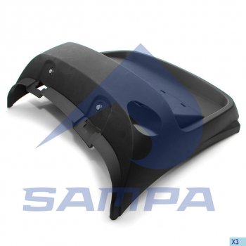 2 299 р. Крыло DAF заднее правое (с кронштейном) SAMPA SAMPA 18500219  с доставкой в г. Пермь. Увеличить фотографию 1