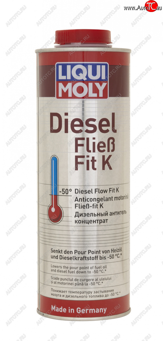 2 889 р. Антигель дизельного топлива 1л концентрат 1:1000 -31С LIQUI MOLY LIQUI MOLY 1878  с доставкой в г. Пермь