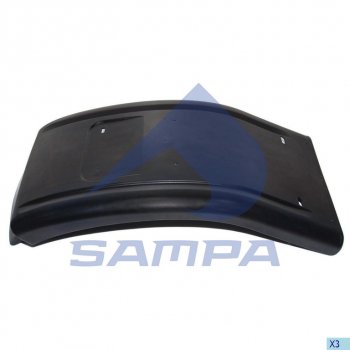 1 599 р. Крыло RENAULT Premium переднее задняя часть SAMPA SAMPA 18800033  с доставкой в г. Пермь. Увеличить фотографию 1