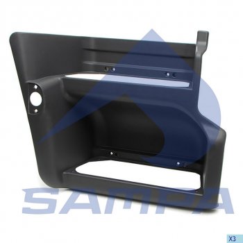 3 999 р. Панель RENAULT Kerax подножки ступени правой SAMPA SAMPA 18800149  с доставкой в г. Пермь. Увеличить фотографию 1