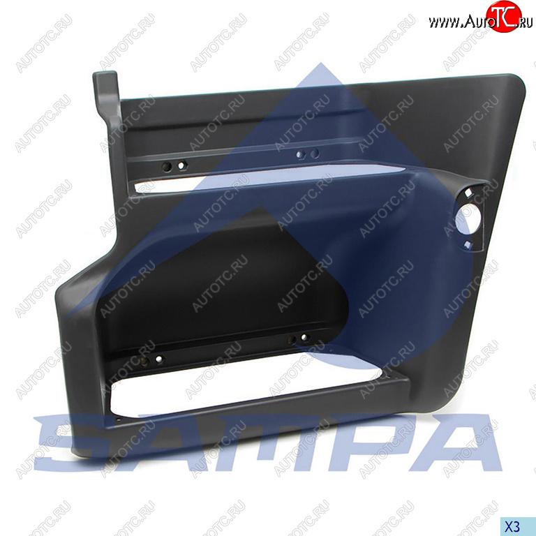 4 099 р. Панель RENAULT Kerax подножки ступени левой SAMPA SAMPA 18800150  с доставкой в г. Пермь