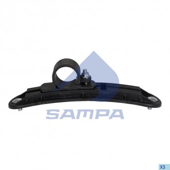 339 р. Крепление брызговика грузовое универсальное d=42мм (пластик) SAMPA SAMPA 18950020  с доставкой в г. Пермь. Увеличить фотографию 1