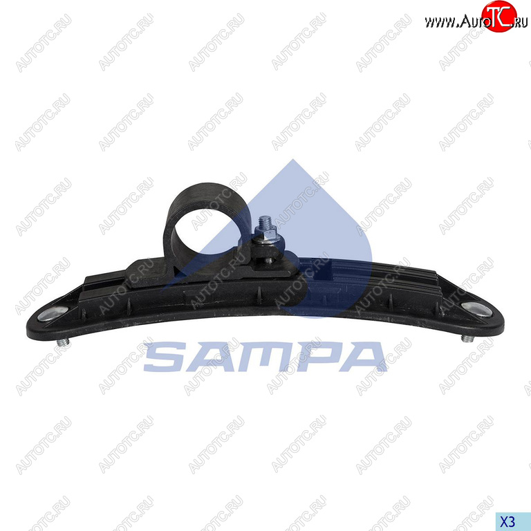 339 р. Крепление брызговика грузовое универсальное d=42мм (пластик) SAMPA SAMPA 18950020  с доставкой в г. Пермь