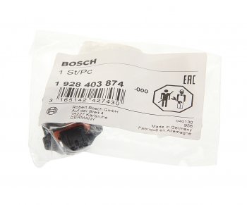 359 р. Разъем BMW 5 (E39),7 (E38),X5 (E53) электрический (корпус) BOSCH BOSCH 1928403874  с доставкой в г. Пермь. Увеличить фотографию 3