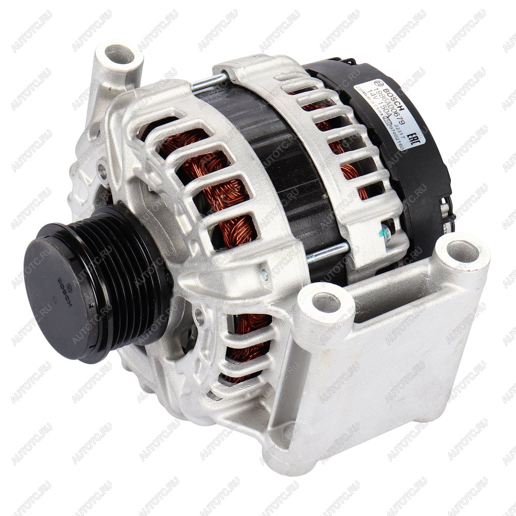 23 799 р. Генератор PEUGEOT Boxer (06-) CITROEN Jumper (06-) FIAT Ducato (06-) (150A,14V) BOSCH BOSCH 1986a00679  с доставкой в г. Пермь