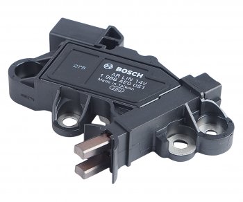 7 999 р. Реле регулятор VOLVO XC60 напряжения генератора BOSCH BOSCH 1986ae0051 BOSCH 1986ae0051  с доставкой в г. Пермь. Увеличить фотографию 1