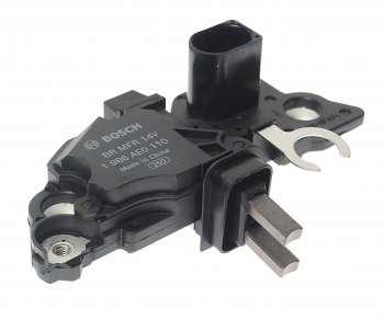 4 199 р. Реле регулятор VW AUDI SEAT SKODA напряжения генератора BOSCH BOSCH 1986ae0110  с доставкой в г. Пермь. Увеличить фотографию 1