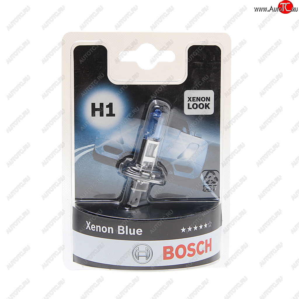 379 р. Лампа 12V H1 55W P14.5s блистер (1шт.) Xenon Blue BOSCH BOSCH 1987301011  с доставкой в г. Пермь