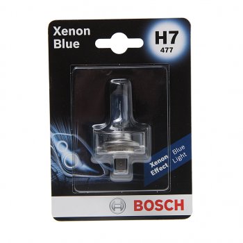 539 р. Лампа 12V H7 55W PХ26d блистер (1шт.) Xenon Blue BOSCH BOSCH 1987301013  с доставкой в г. Пермь. Увеличить фотографию 1