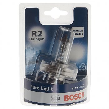 181 р. Лампа 12V R2 4540W P45t блистер (1шт.) Pure Light BOSCH BOSCH 1987301021  с доставкой в г. Пермь. Увеличить фотографию 1