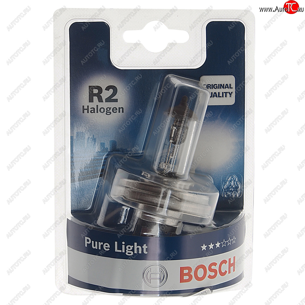 181 р. Лампа 12V R2 4540W P45t блистер (1шт.) Pure Light BOSCH BOSCH 1987301021  с доставкой в г. Пермь