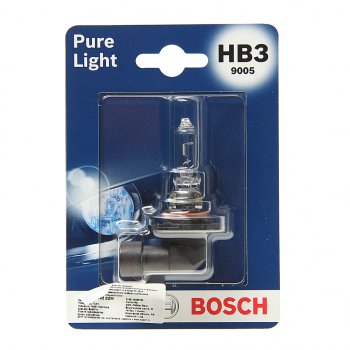699 р. Лампа 12V HB3 60W P20d блистер (1шт.) Pure Light BOSCH BOSCH 1987301062  с доставкой в г. Пермь. Увеличить фотографию 1