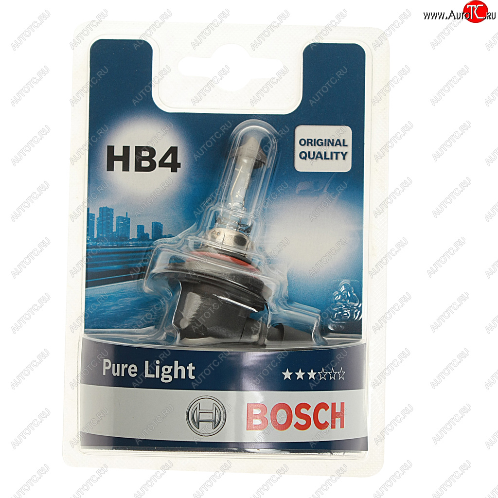 519 р. Лампа 12V HB4 51W P22d блистер (1шт.) Pure Light BOSCH BOSCH 1987301063  с доставкой в г. Пермь