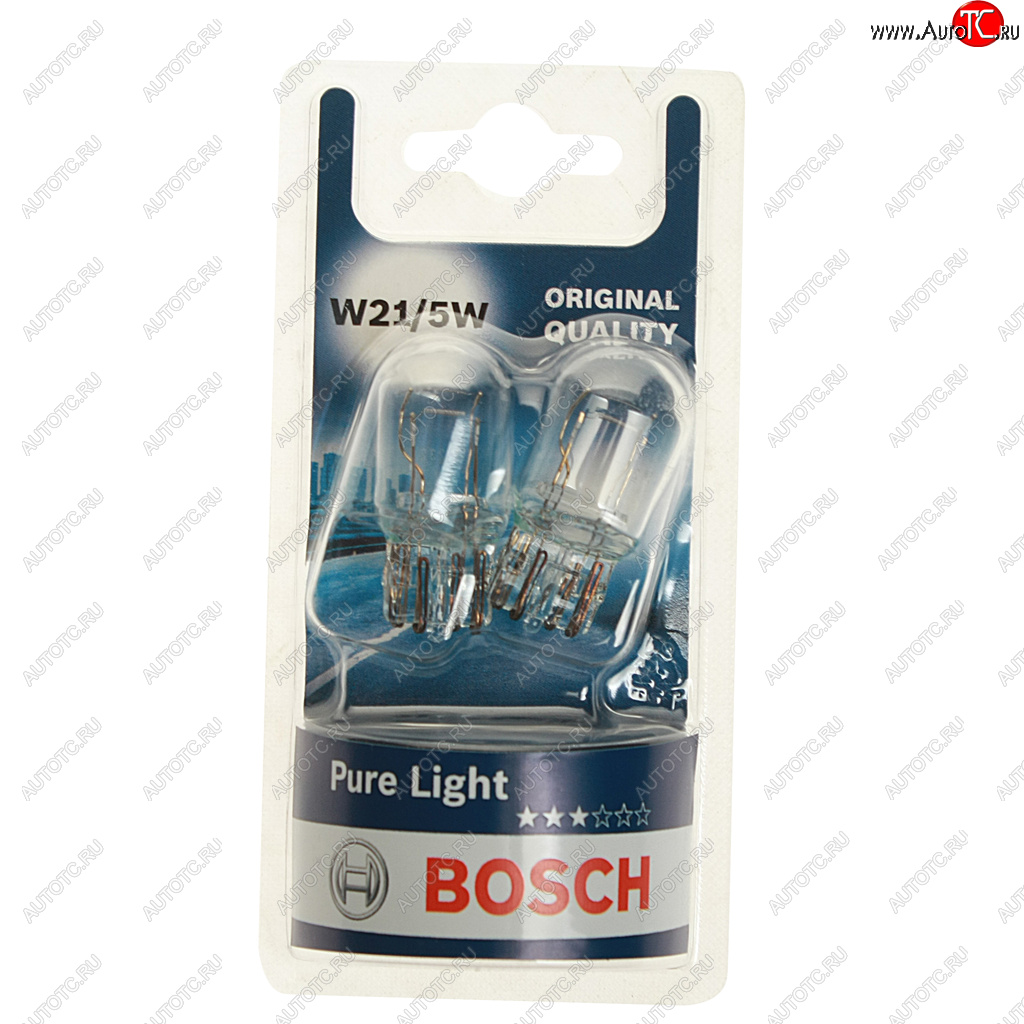 429 р. Лампа 12V P215W BAY15d блистер (2шт.) Pure Light BOSCH BOSCH 1987301079  с доставкой в г. Пермь