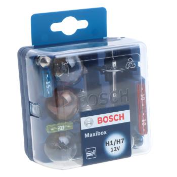 1 269 р. Лампа набор 12V (H7,H1,P21W,PY21W,R5W,T4W,P215W,W5W,C5W) Maxibox BOSCH BOSCH 1987301120  с доставкой в г. Пермь. Увеличить фотографию 1
