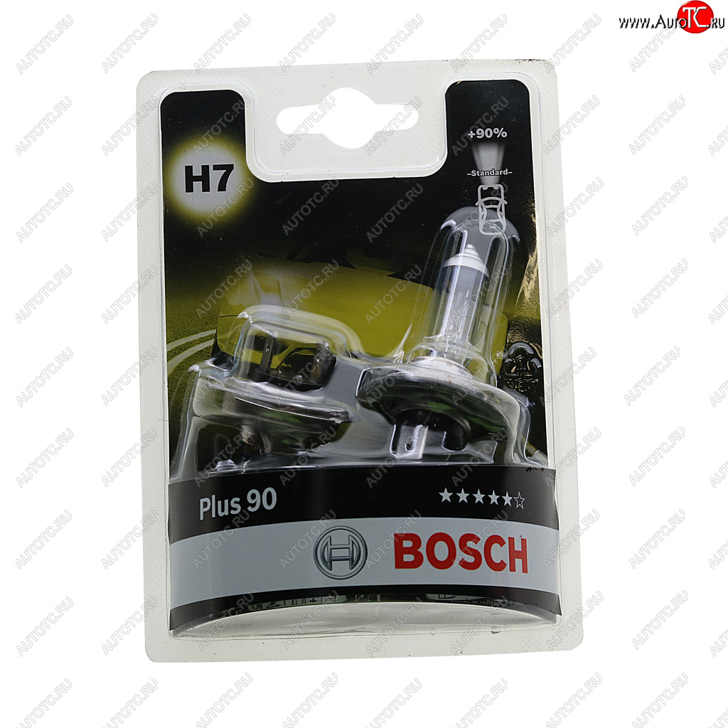 1 359 р. Лампа 12V H7 55W PX26d +90% блистер (2шт.) Plus 90 BOSCH BOSCH 1987301423  с доставкой в г. Пермь