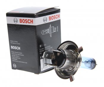 579 р. Лампа 12V H4 6055W P43t-38 Xenon Blue BOSCH BOSCH 1987302045  с доставкой в г. Пермь. Увеличить фотографию 2