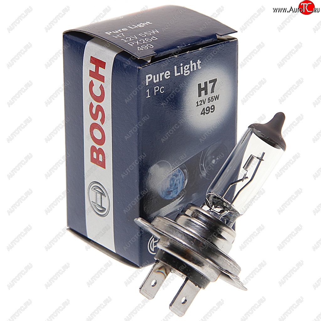 319 р. Лампа 12V H7 55W PX26d Pure Light BOSCH BOSCH 1987302071  с доставкой в г. Пермь