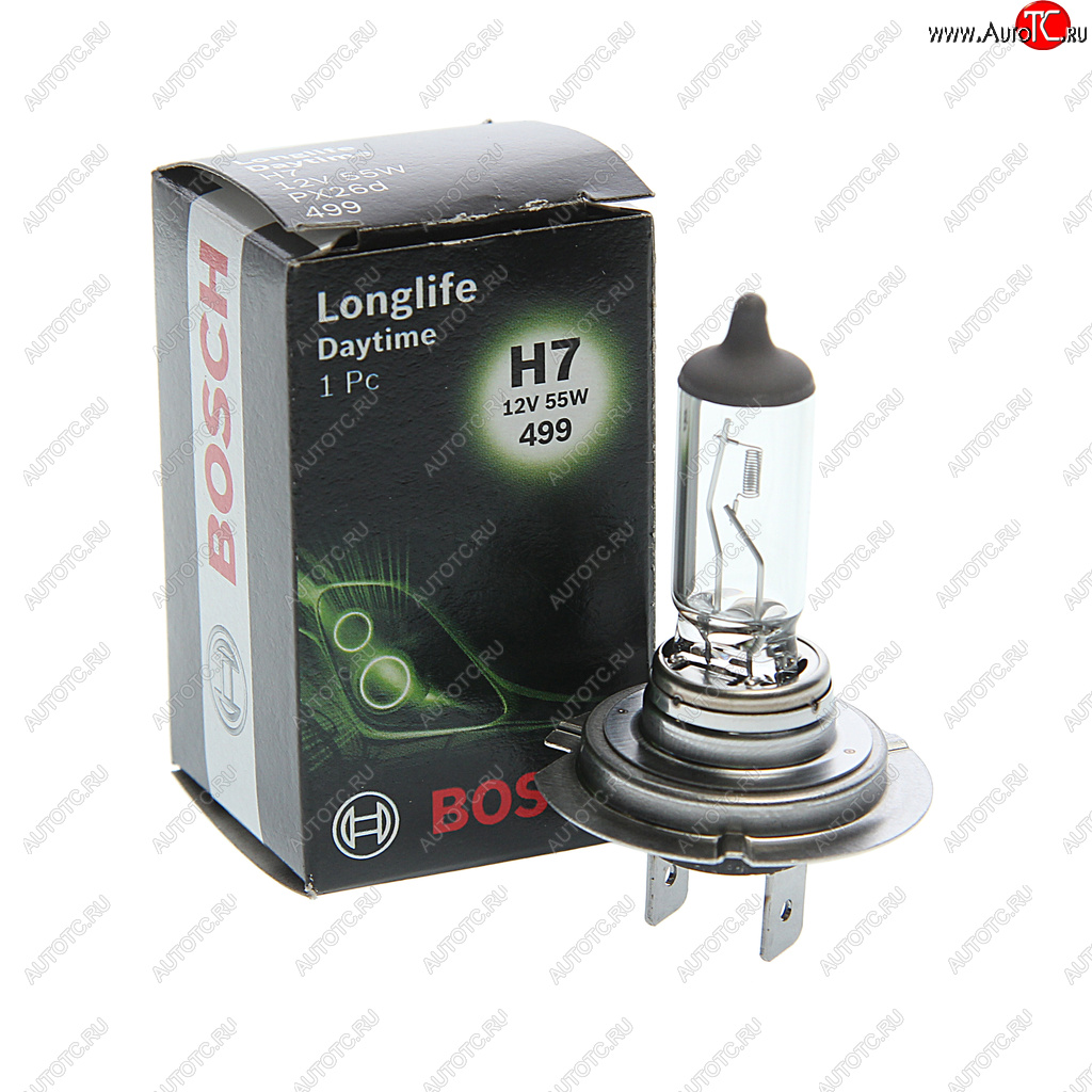 439 р. Лампа 12V H7 55W PX26d Longlife Daytime BOSCH BOSCH 1987302078  с доставкой в г. Пермь