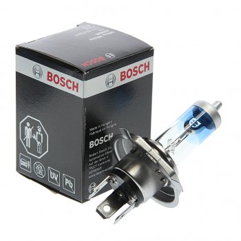 669 р. Лампа 12V H4 60/55W P43t Ultra White BOSCH BOSCH 1987302141 BOSCH 1987302141  с доставкой в г. Пермь. Увеличить фотографию 2