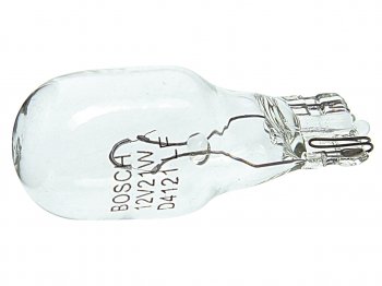 51 р. Лампа 12V W21W W2.1x9.5d Pure Light BOSCH BOSCH 1987302249  с доставкой в г. Пермь. Увеличить фотографию 1