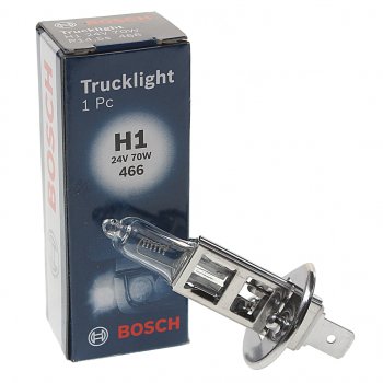 257 р. Лампа 24V H1 70W P14.5s Trucklight BOSCH BOSCH 1987302411  с доставкой в г. Пермь. Увеличить фотографию 1