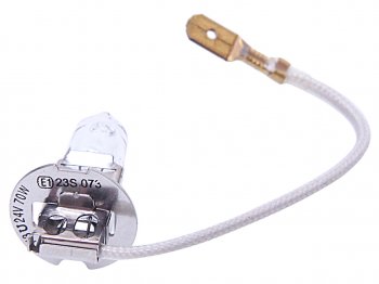 251 р. Лампа 24V H3 70W PK22s Trucklight BOSCH BOSCH 1987302431  с доставкой в г. Пермь. Увеличить фотографию 2