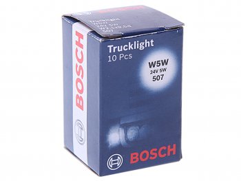 34 р. Лампа 24V W5W T10W W2.1x9.5d Trucklight BOSCH BOSCH 1987302518  с доставкой в г. Пермь. Увеличить фотографию 2