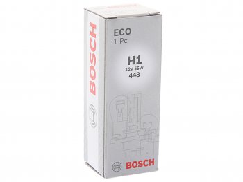 111 р. Лампа 12V H1 55W P14.5s Eco BOSCH BOSCH 1987302801  с доставкой в г. Пермь. Увеличить фотографию 3