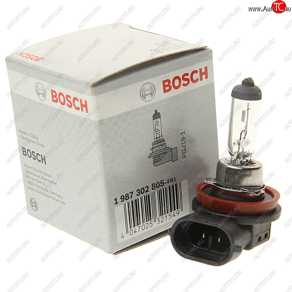 519 р. Лампа 12V H8 35W PGJ19-1 Eco BOSCH BOSCH 1987302805  с доставкой в г. Пермь