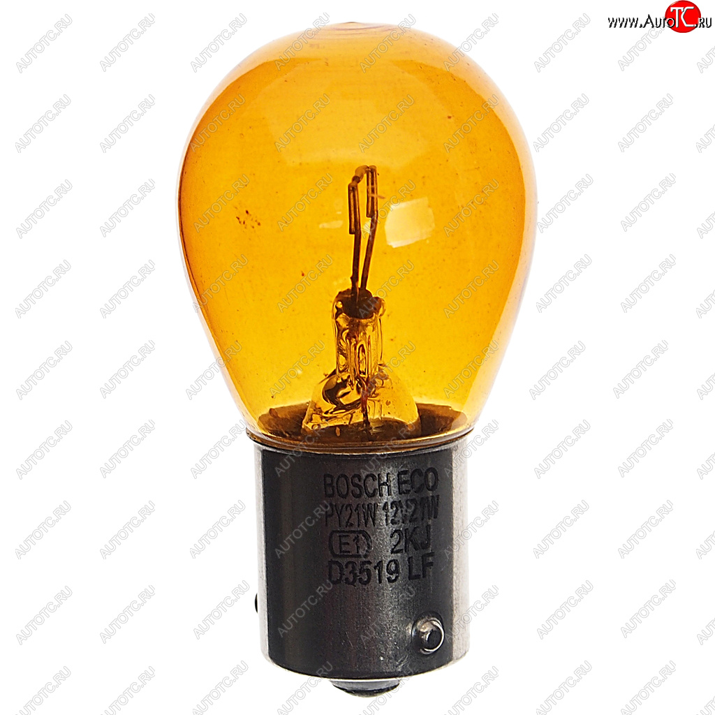 58 р. Лампа 12V PY21W BAU15s желтая Pure Light BOSCH BOSCH 1987302812  с доставкой в г. Пермь