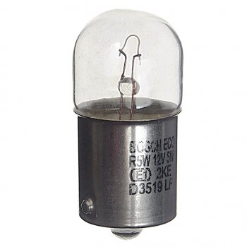 36 р. Лампа 12V R5W BA15s Eco BOSCH BOSCH 1987302815  с доставкой в г. Пермь. Увеличить фотографию 1
