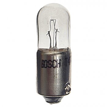 31 р. Лампа 12V T4W BA9s Eco BOSCH BOSCH 1987302817  с доставкой в г. Пермь. Увеличить фотографию 1