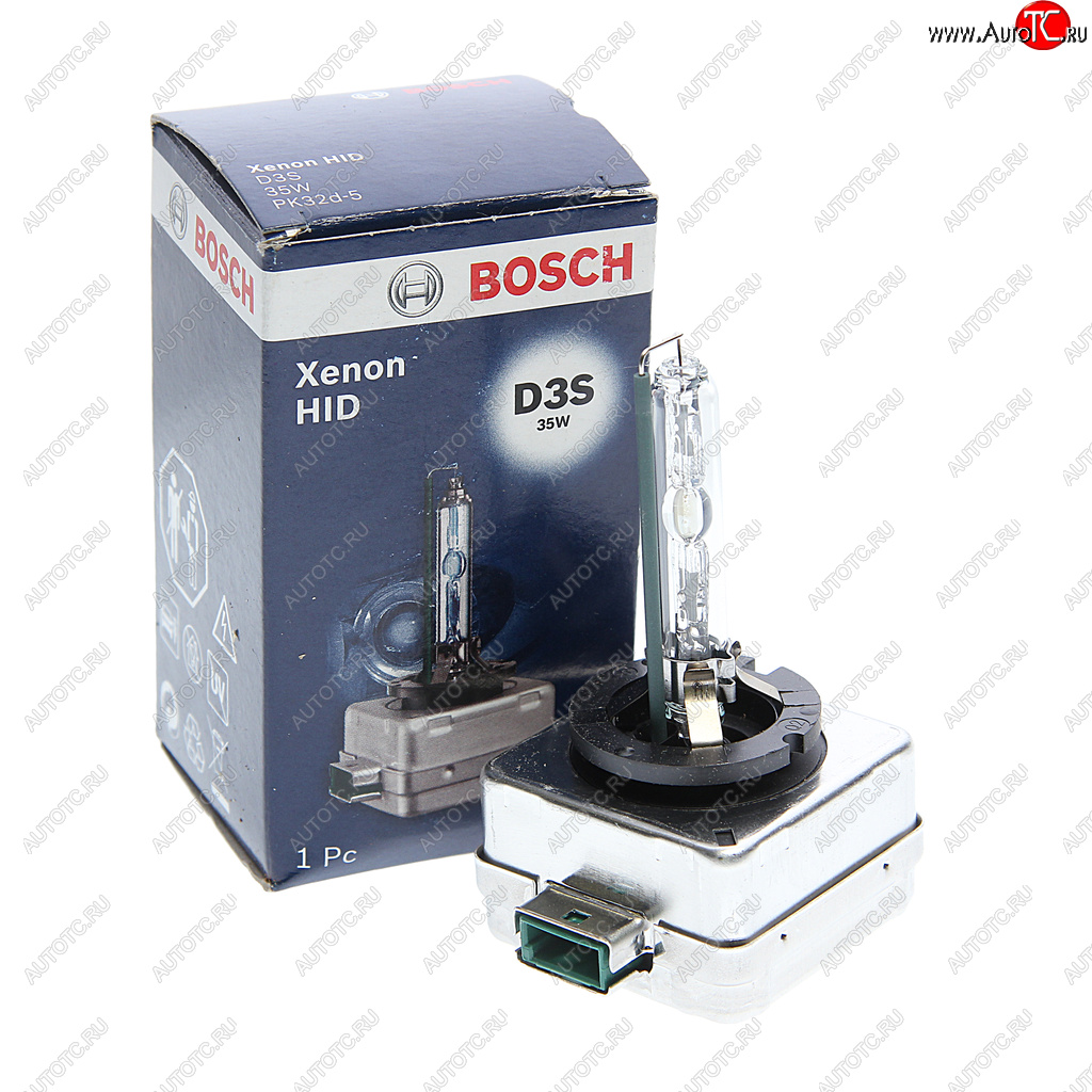 5 999 р. Лампа ксеноновая D3S 35W PK32d-5 4300K Xenon BOSCH BOSCH 1987302907  с доставкой в г. Пермь