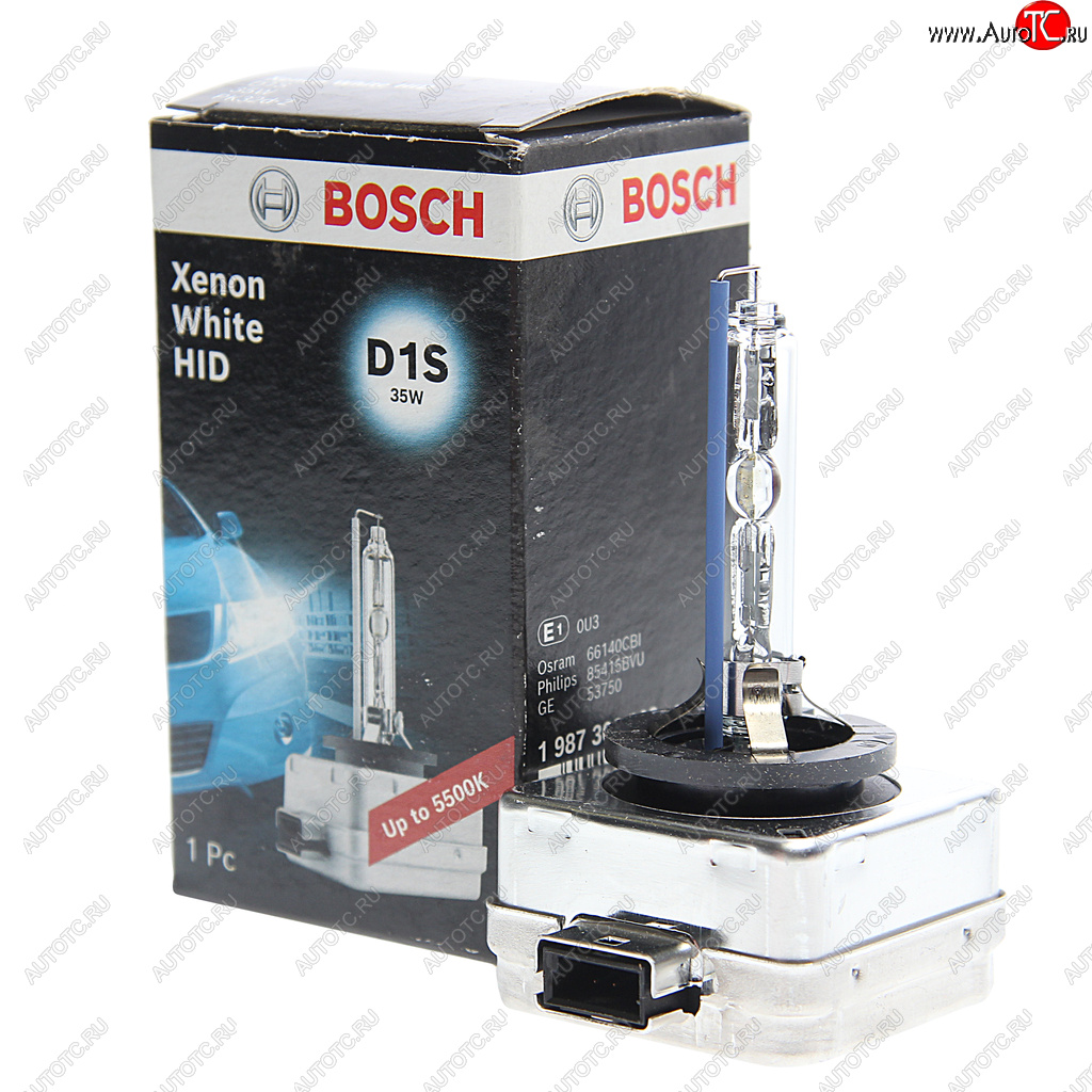 5 199 р. Лампа ксеноновая D1S 35W PK32d-2 4300K XENON WHITE BOSCH BOSCH 1987302909  с доставкой в г. Пермь