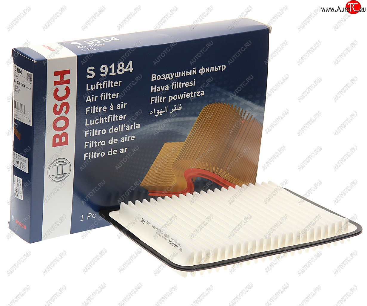 969 р. Фильтр воздушный MAZDA 3 (03-) (1.4/1.6) BOSCH BOSCH 1987429184 BOSCH 1987429184  с доставкой в г. Пермь