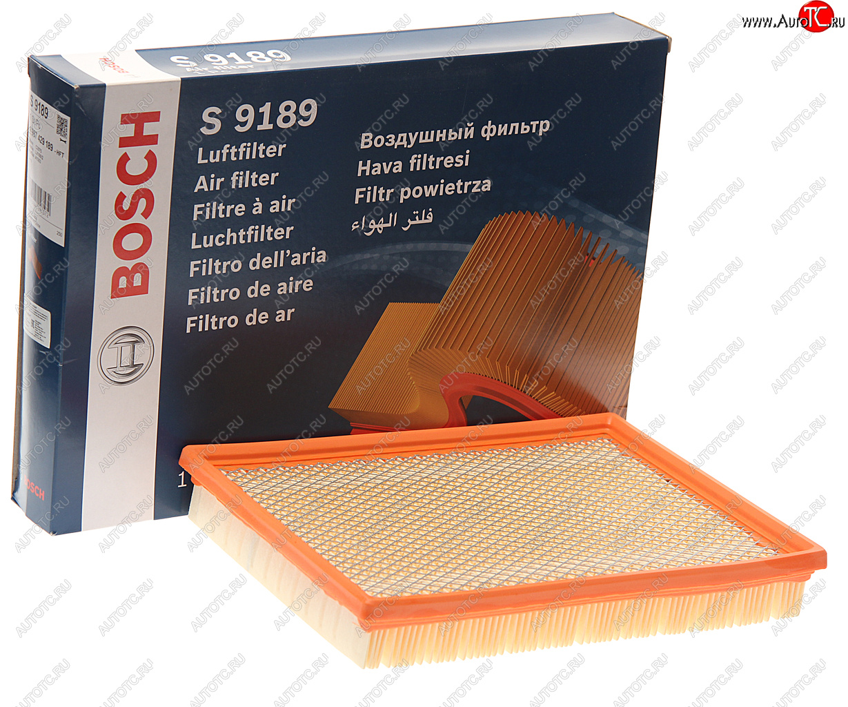999 р. Фильтр воздушный JEEP Cherokee (04-) BOSCH BOSCH 1987429189 BOSCH 1987429189  с доставкой в г. Пермь