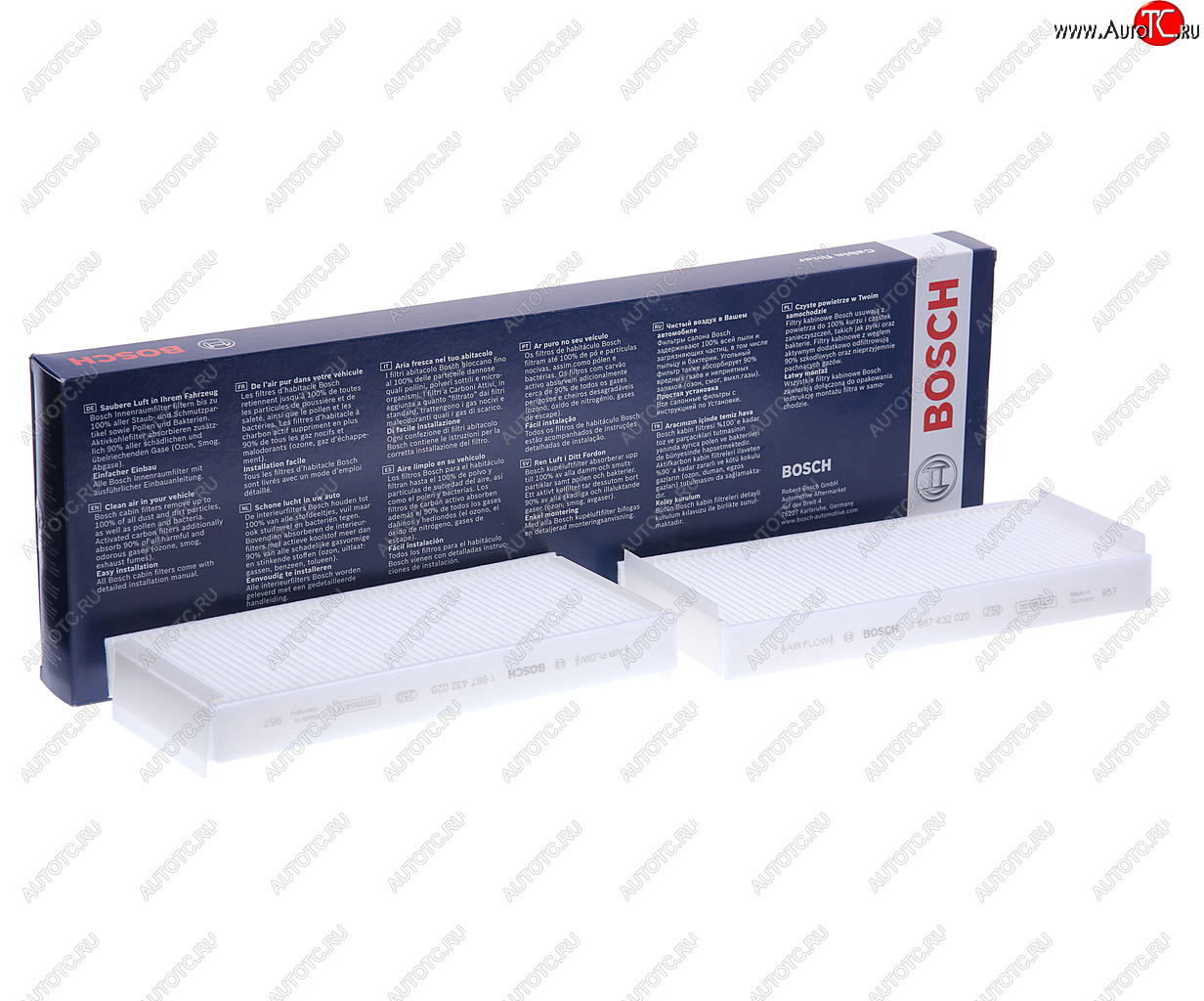 1 279 р. Фильтр воздушный салона MERCEDES E (W210) BOSCH BOSCH 1987432020 BOSCH 1987432020  с доставкой в г. Пермь