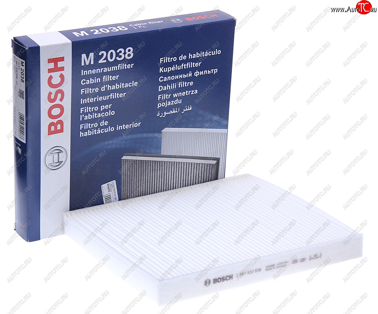 769 р. Фильтр воздушный салона OPEL Zafira B (05-) BOSCH BOSCH 1987432038  с доставкой в г. Пермь