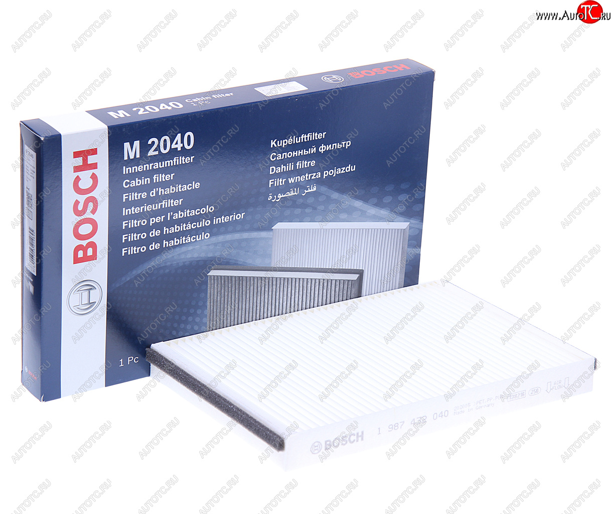 649 р. Фильтр воздушный салона OPEL Astra G (98-),Astra H (04-) BOSCH BOSCH 1987432040  с доставкой в г. Пермь