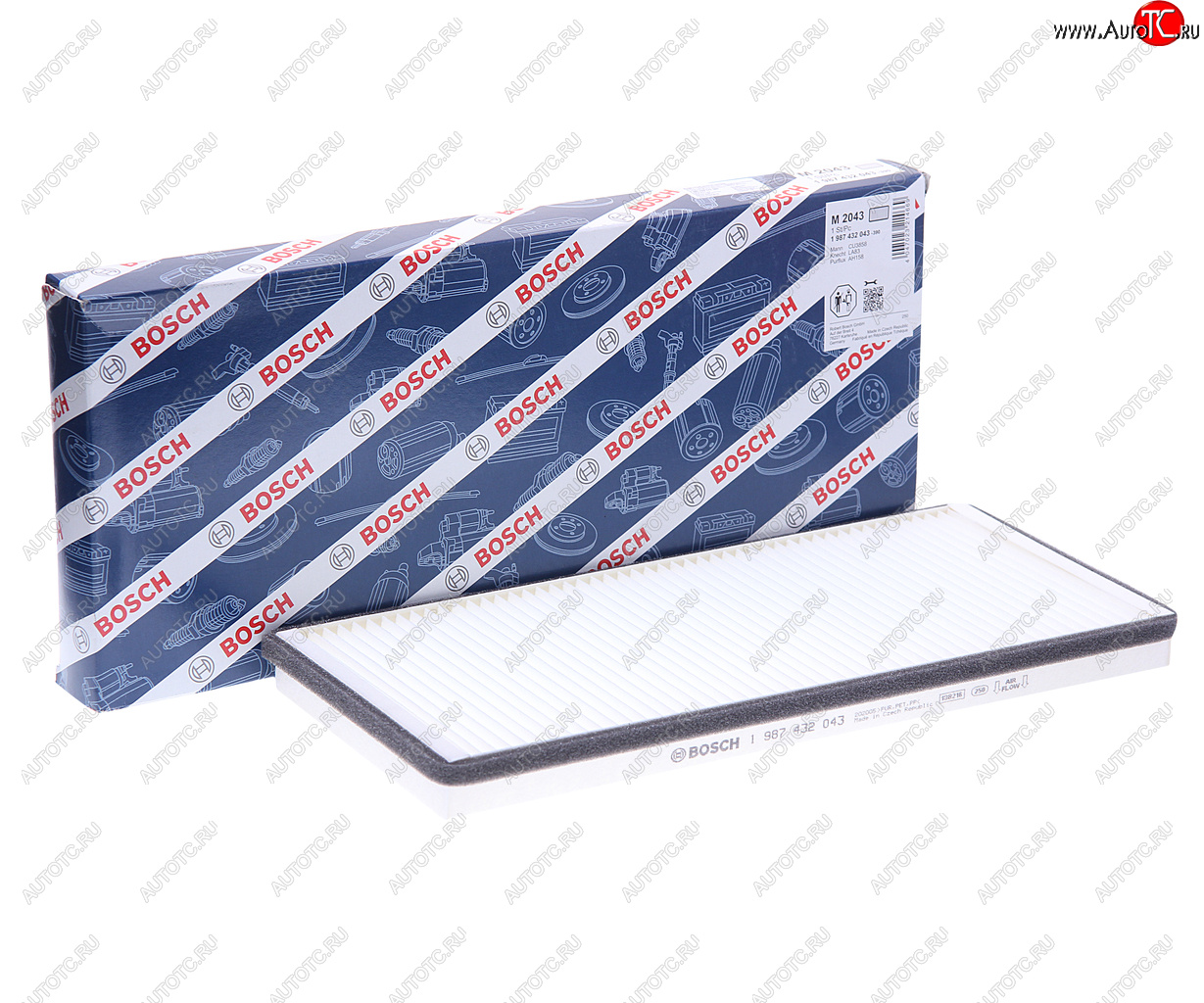 1 199 р. Фильтр воздушный салона MERCEDES Sprinter (95-06) BOSCH BOSCH 1987432043 BOSCH 1987432043  с доставкой в г. Пермь
