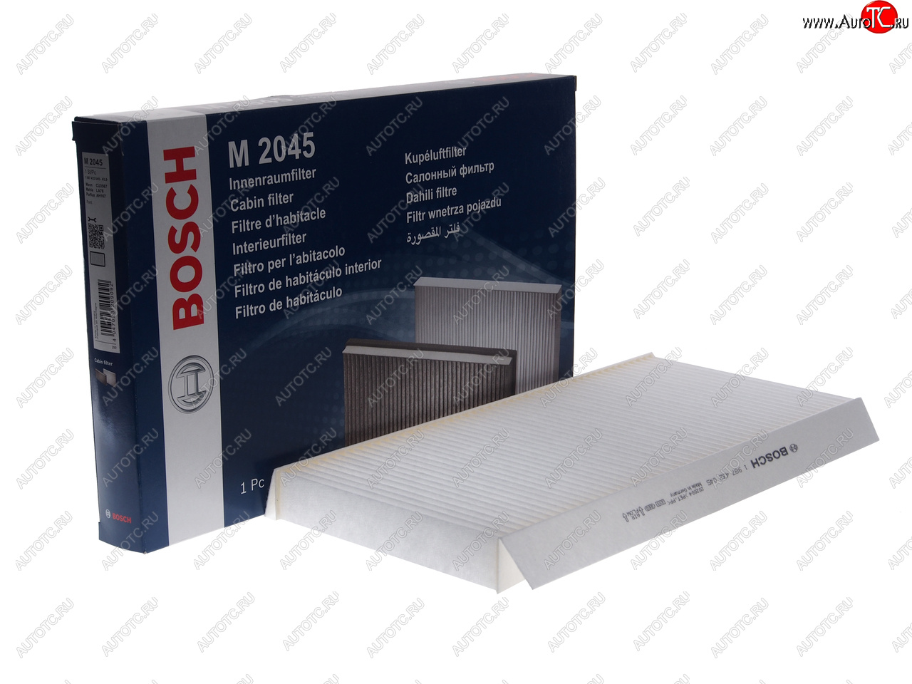 579 р. Фильтр воздушный салона FORD Focus 1,Transit Connect BOSCH BOSCH 1987432045  с доставкой в г. Пермь