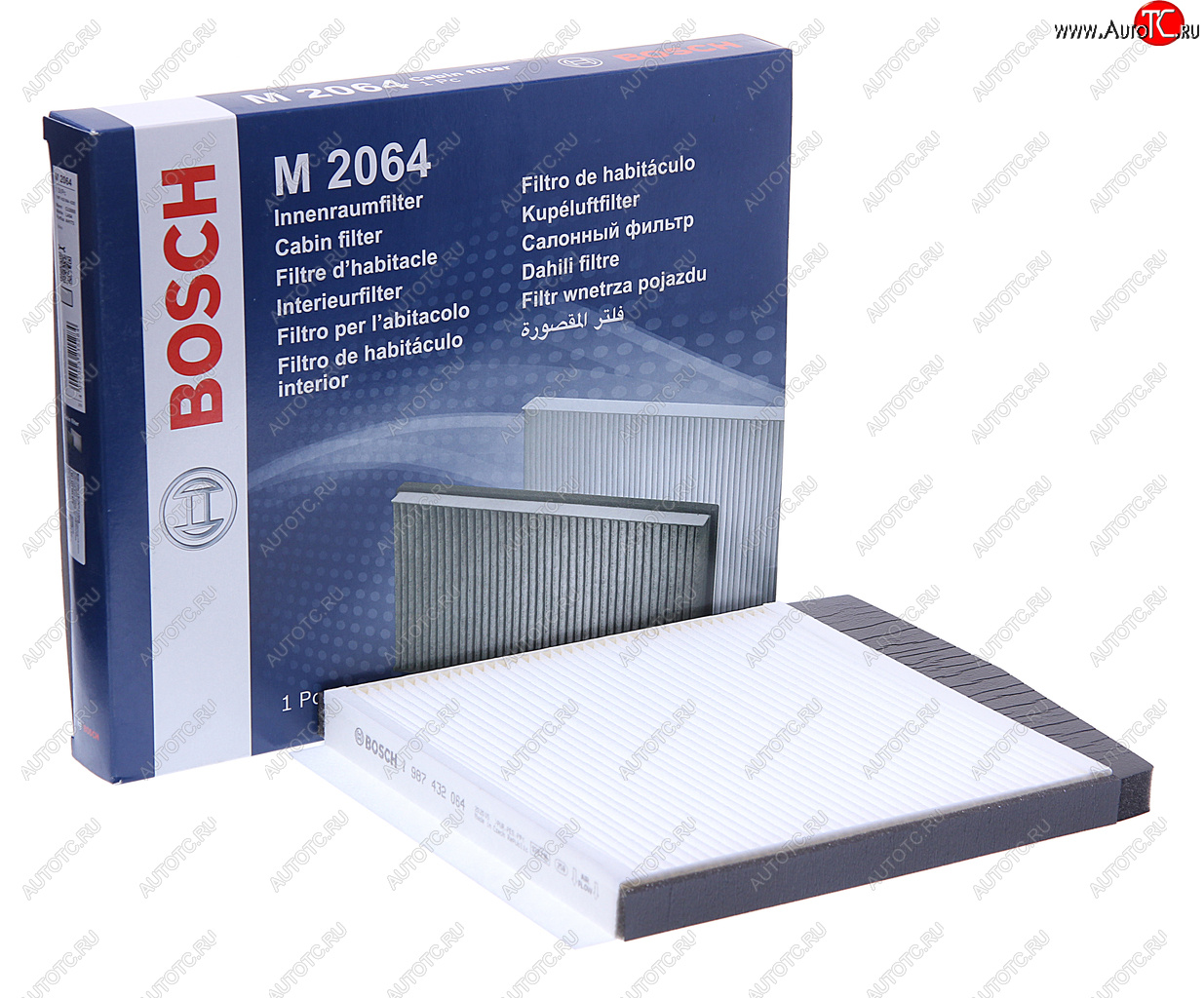1 549 р. Фильтр воздушный салона VOLVO C70,S60,S80,V70,XC70,XC90 BOSCH BOSCH 1987432064  с доставкой в г. Пермь