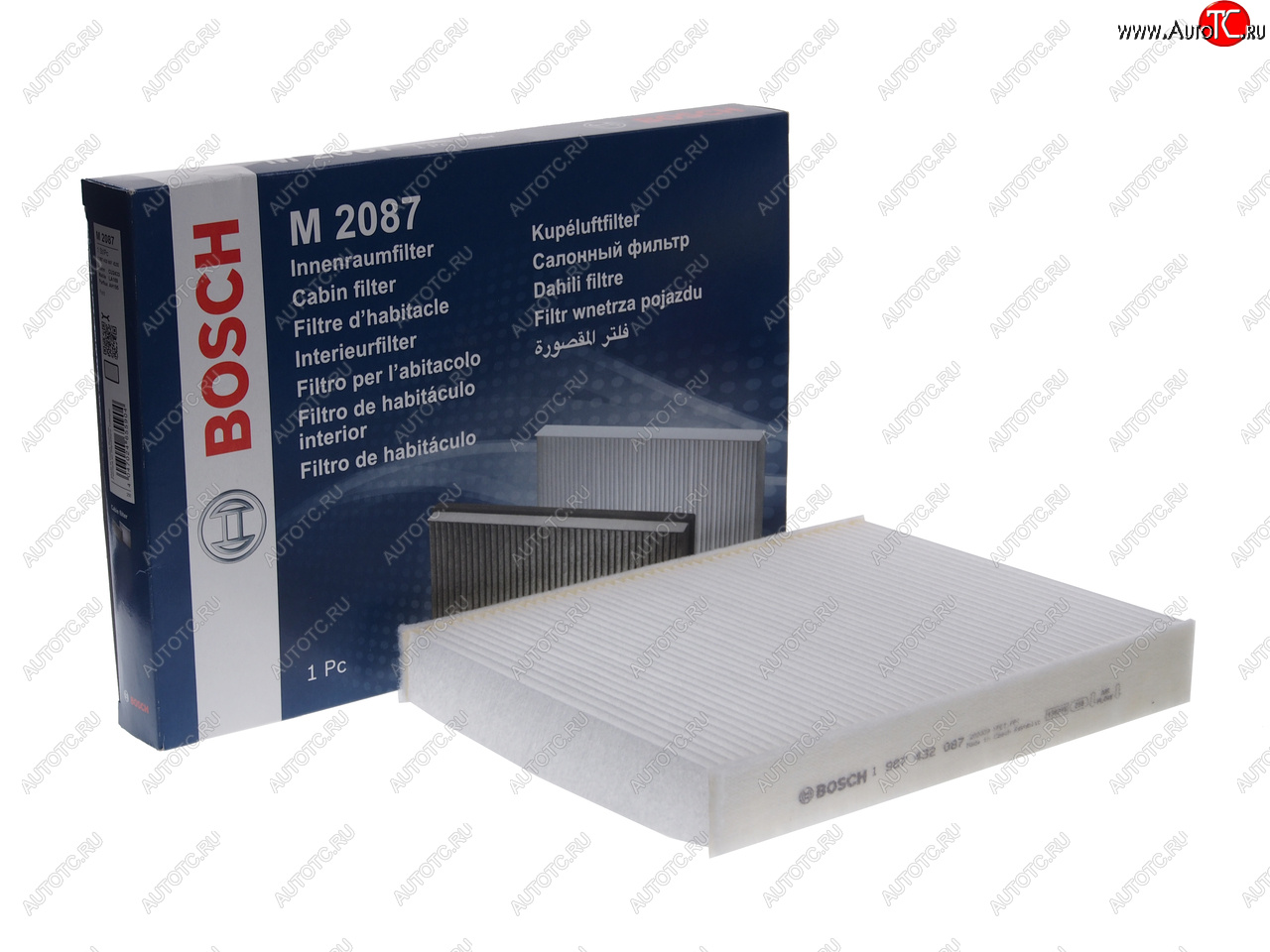 929 р. Фильтр воздушный салона FORD Fiesta (01-) BOSCH BOSCH 1987432087  с доставкой в г. Пермь