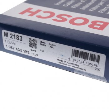 539 р. Фильтр воздушный салона FIAT Albea (97-) (1.01.9) BOSCH BOSCH 1987432183  с доставкой в г. Пермь. Увеличить фотографию 2
