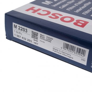 939 р. Фильтр воздушный салона HONDA Civic 5D (05-) BOSCH BOSCH 1987432203 BOSCH 1987432203  с доставкой в г. Пермь. Увеличить фотографию 2